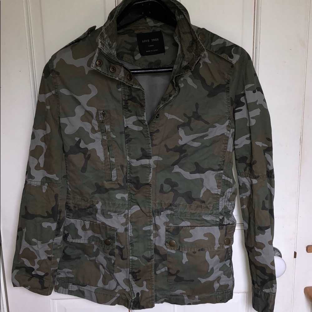 Fashion nova Camo jacket